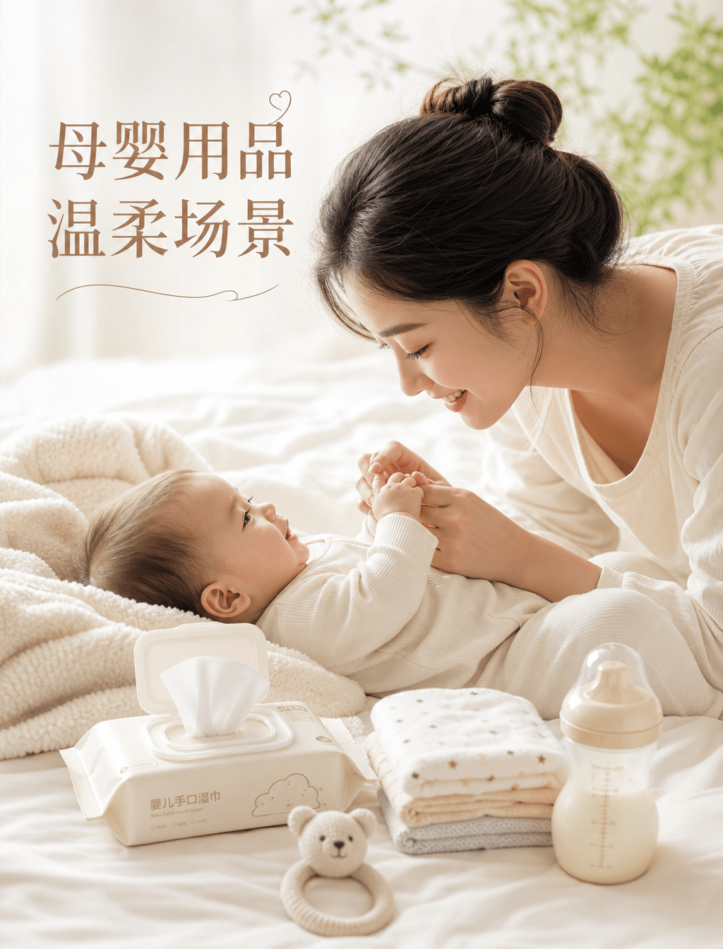 母婴亲子 - 母婴用品、儿童空间、亲子活动、玩具和成长记录。
