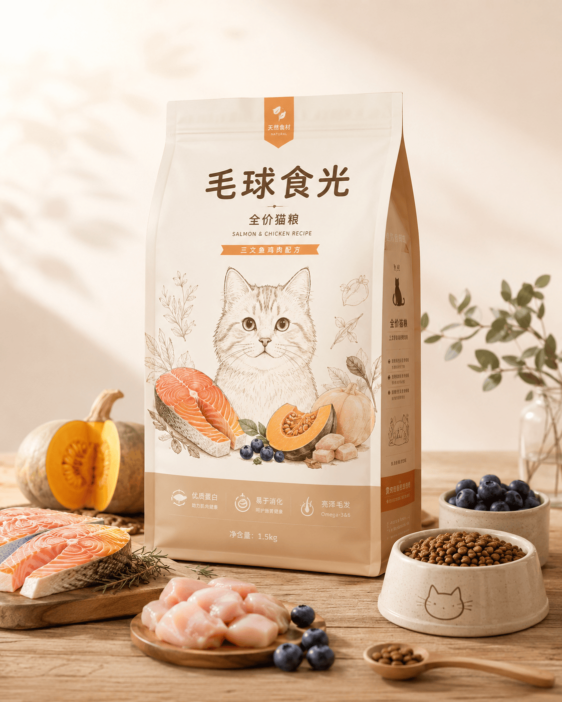 宠物食品袋包装设计