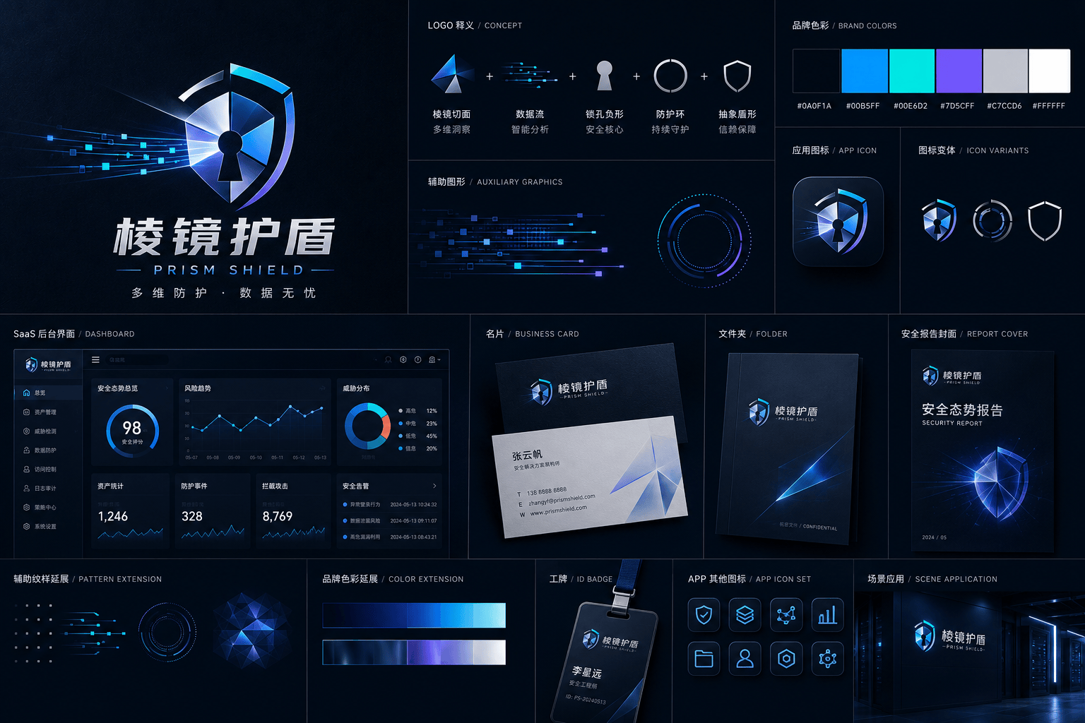 数字安全品牌Logo灵感