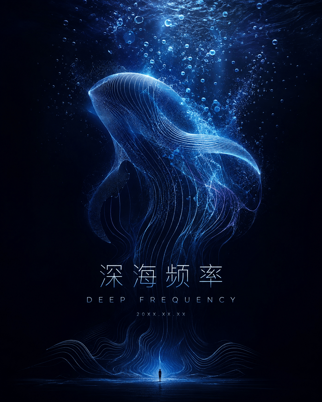 深海声波音乐节海报
