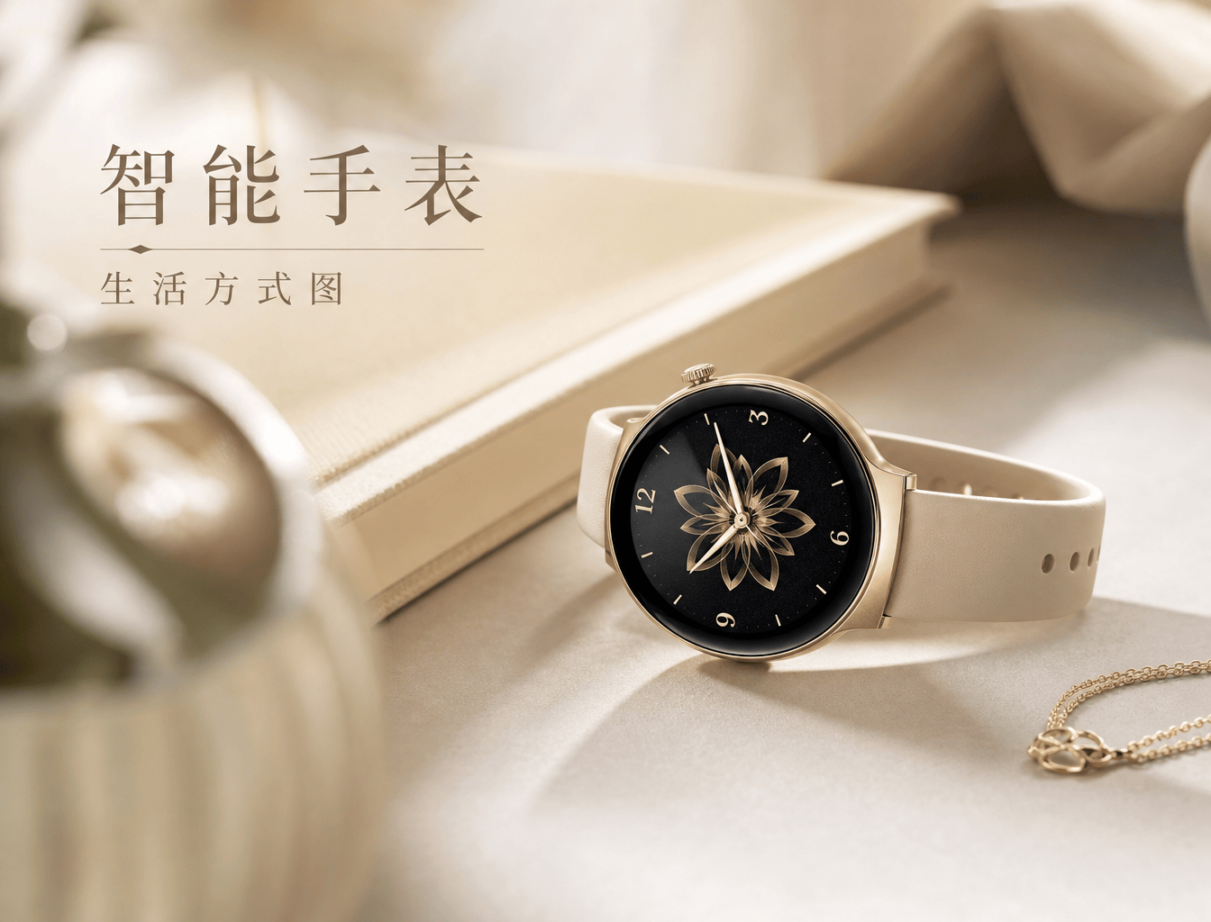 智能手表生活方式图 - 电商产品图