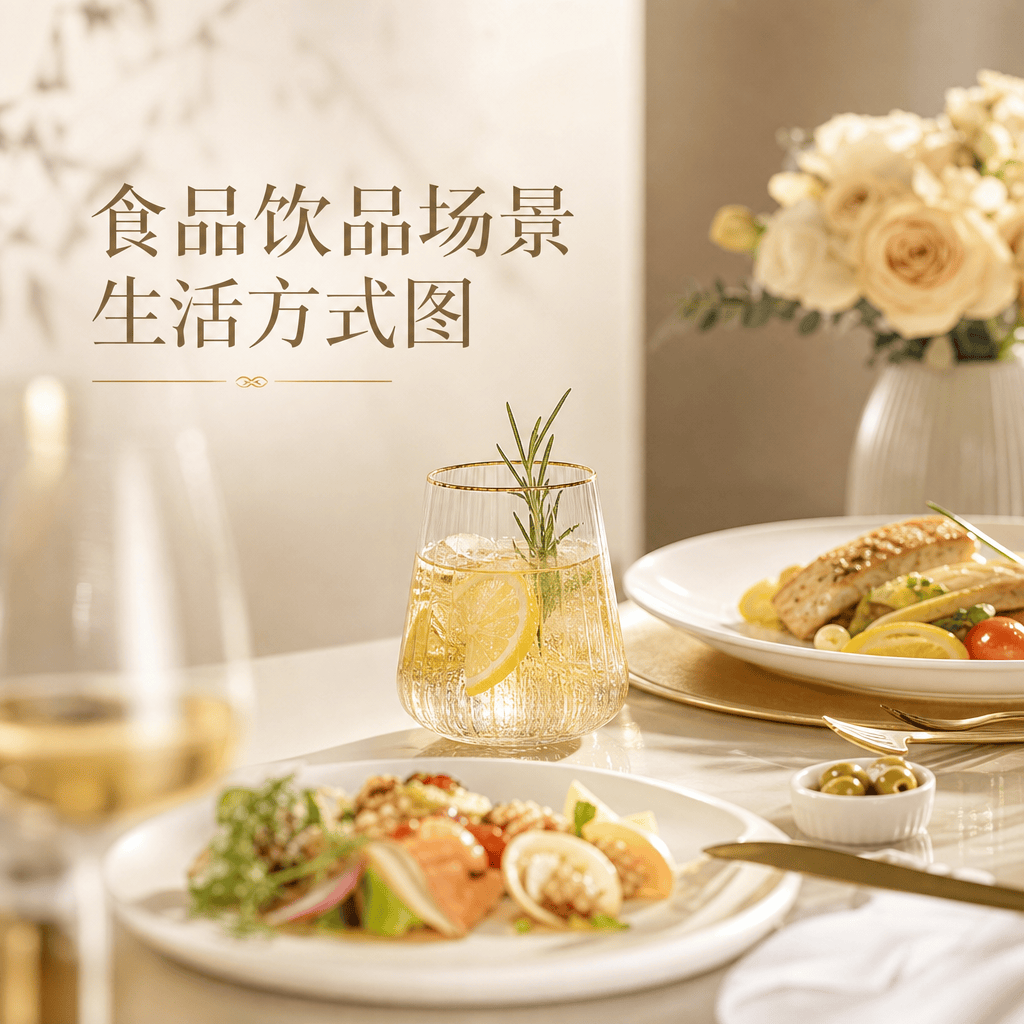 食品饮品场景生活方式图 - 食品饮品