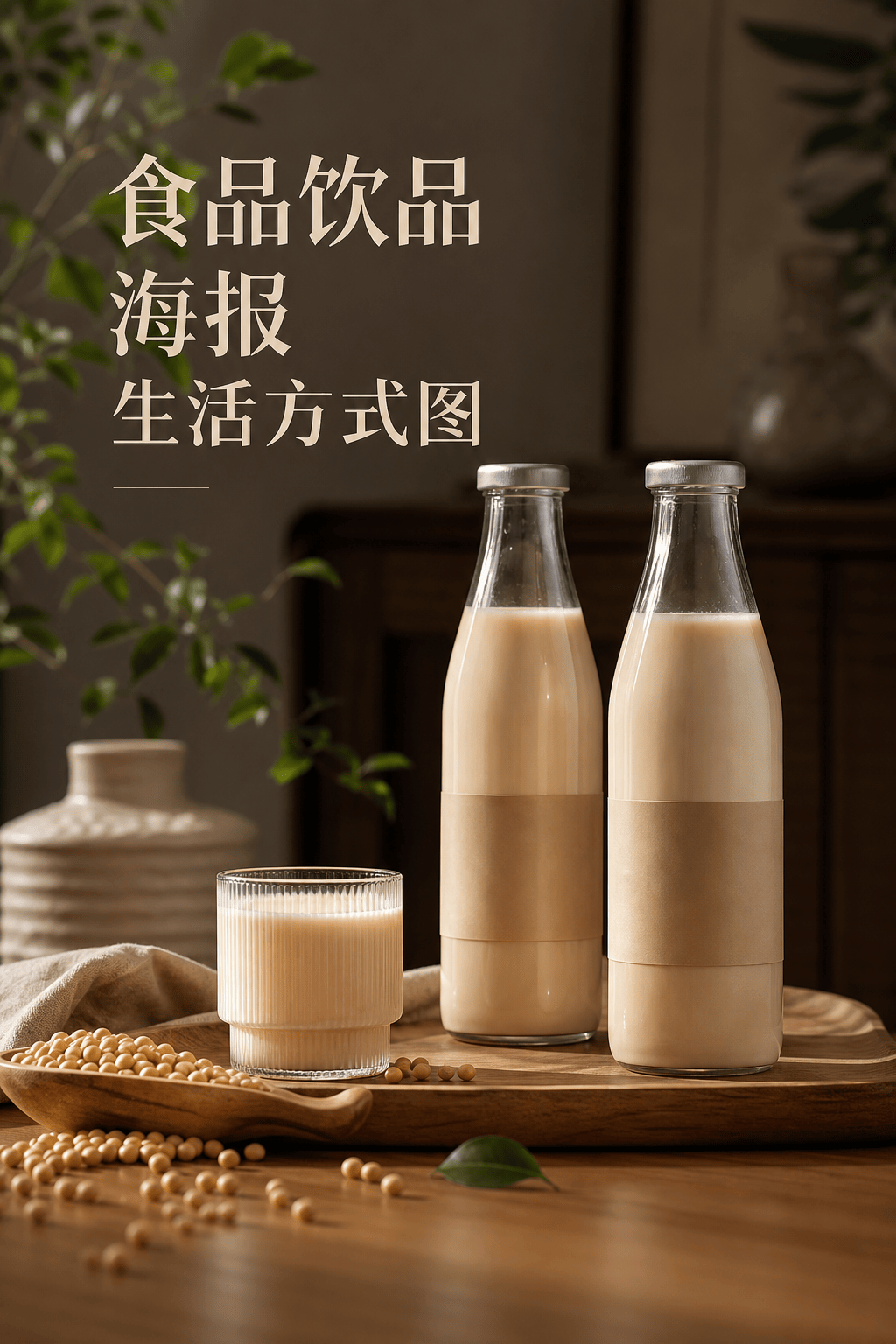 食品饮品海报生活方式图 - 食品饮品