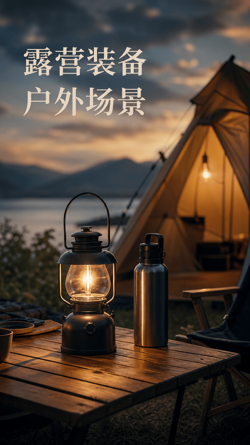 露营装备户外场景 - 产品场景图