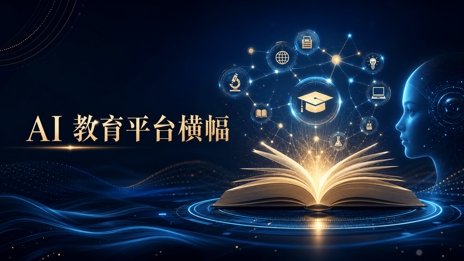AI 教育平台横幅