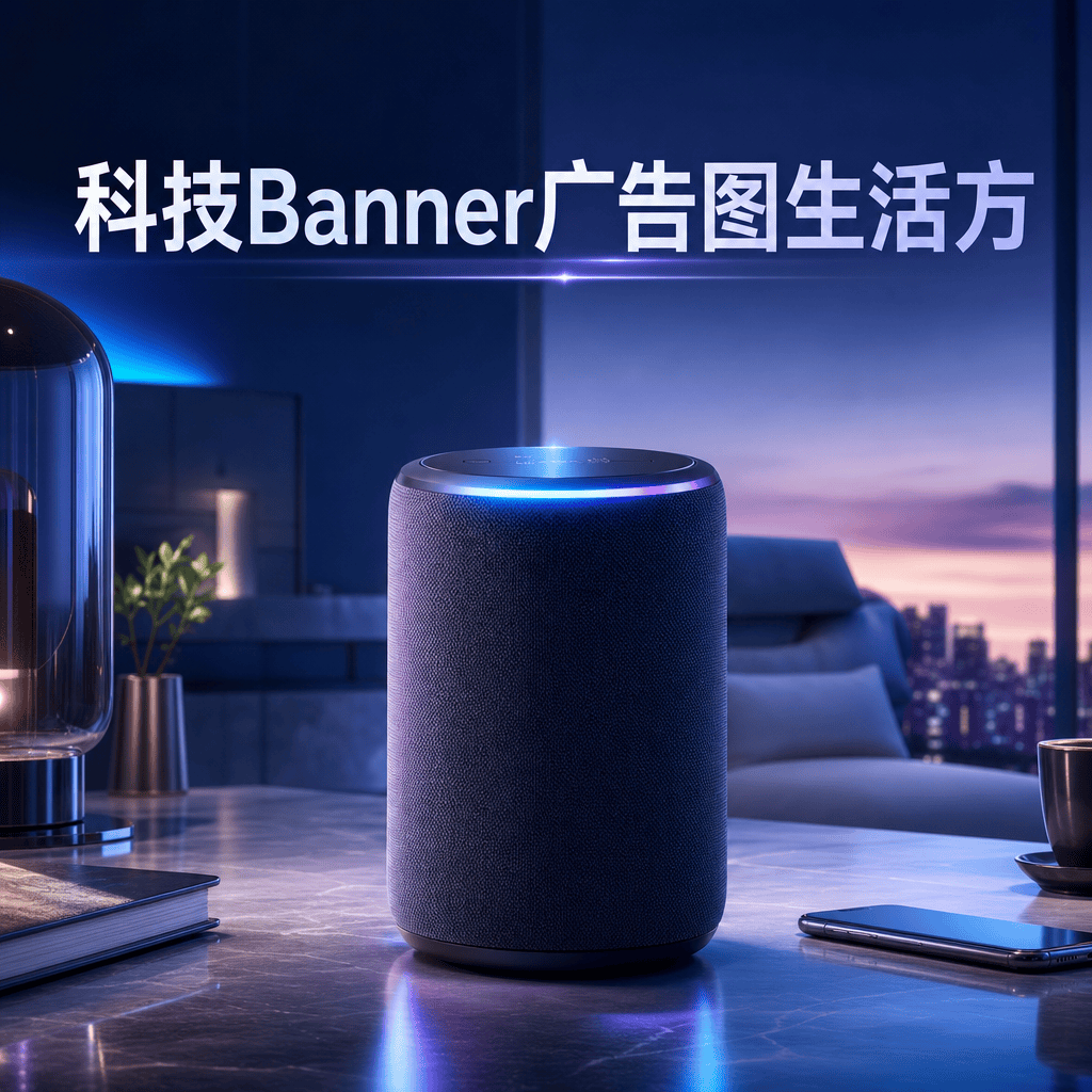 科技Banner广告图生活方式图
