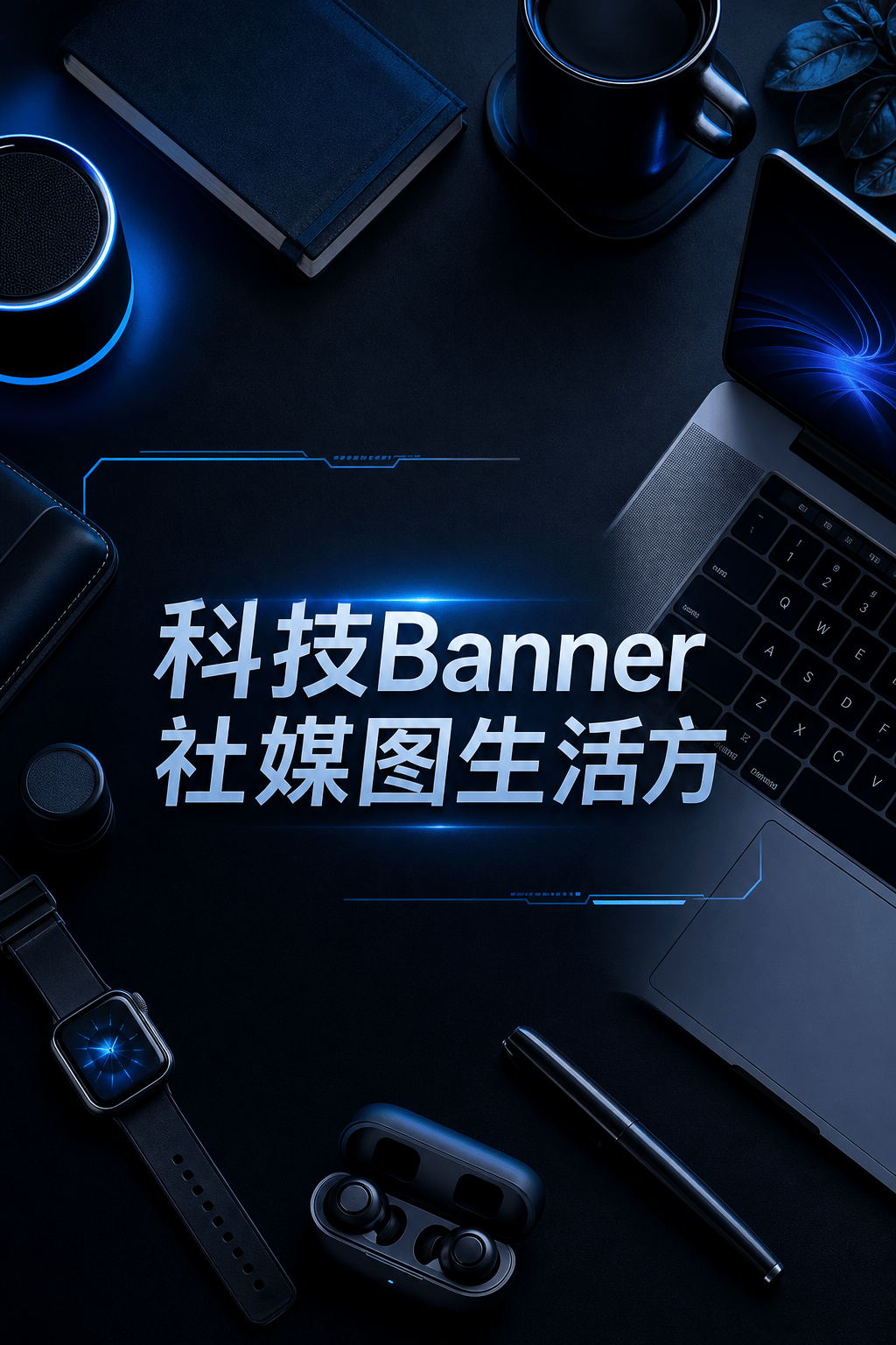 科技Banner社媒图生活方式图
