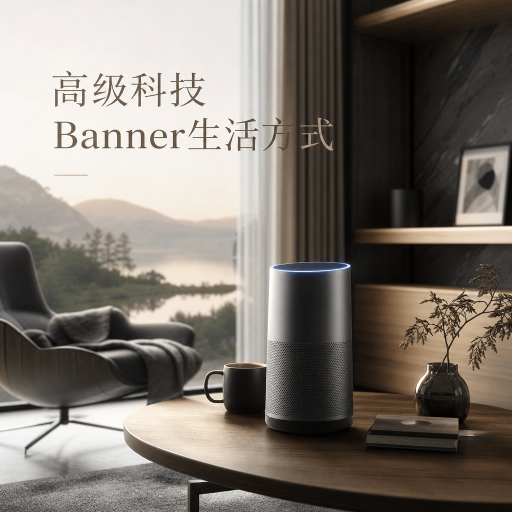 高级科技Banner生活方式图