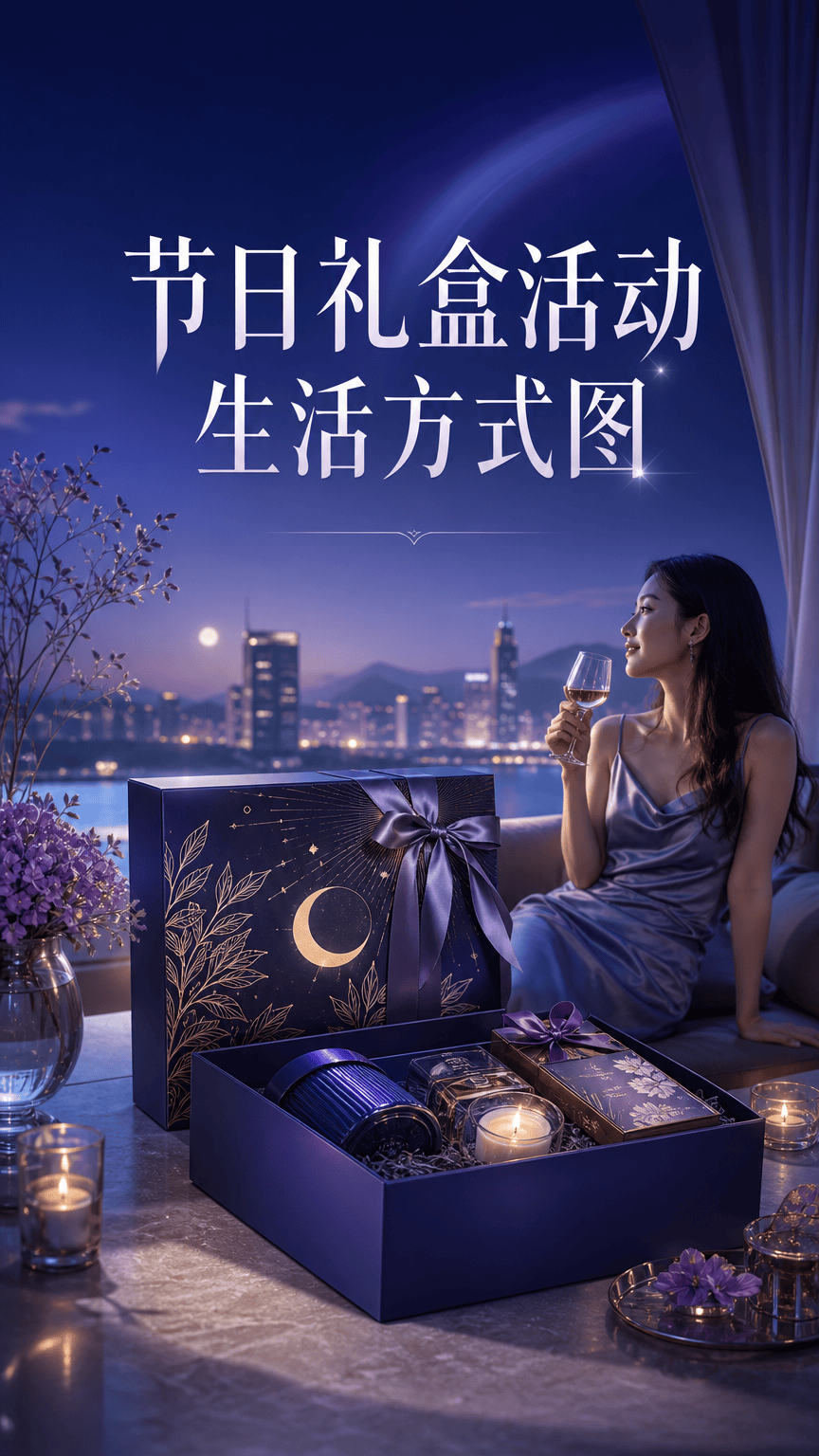 节日礼盒活动生活方式图