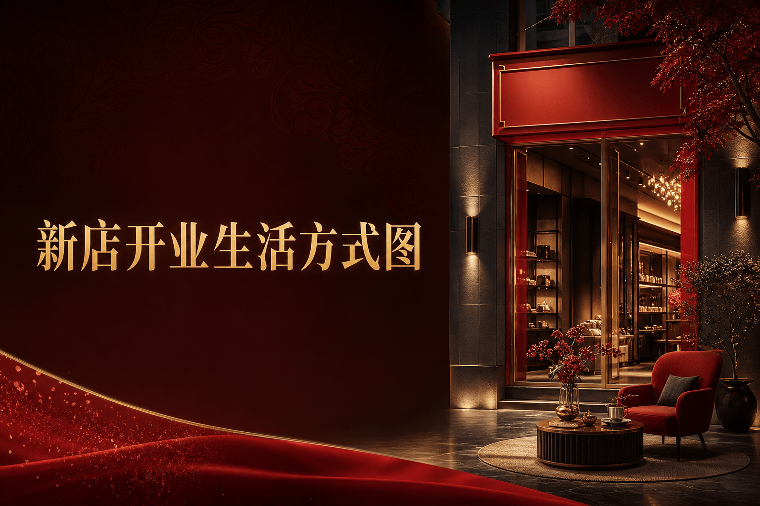 新店开业生活方式图
