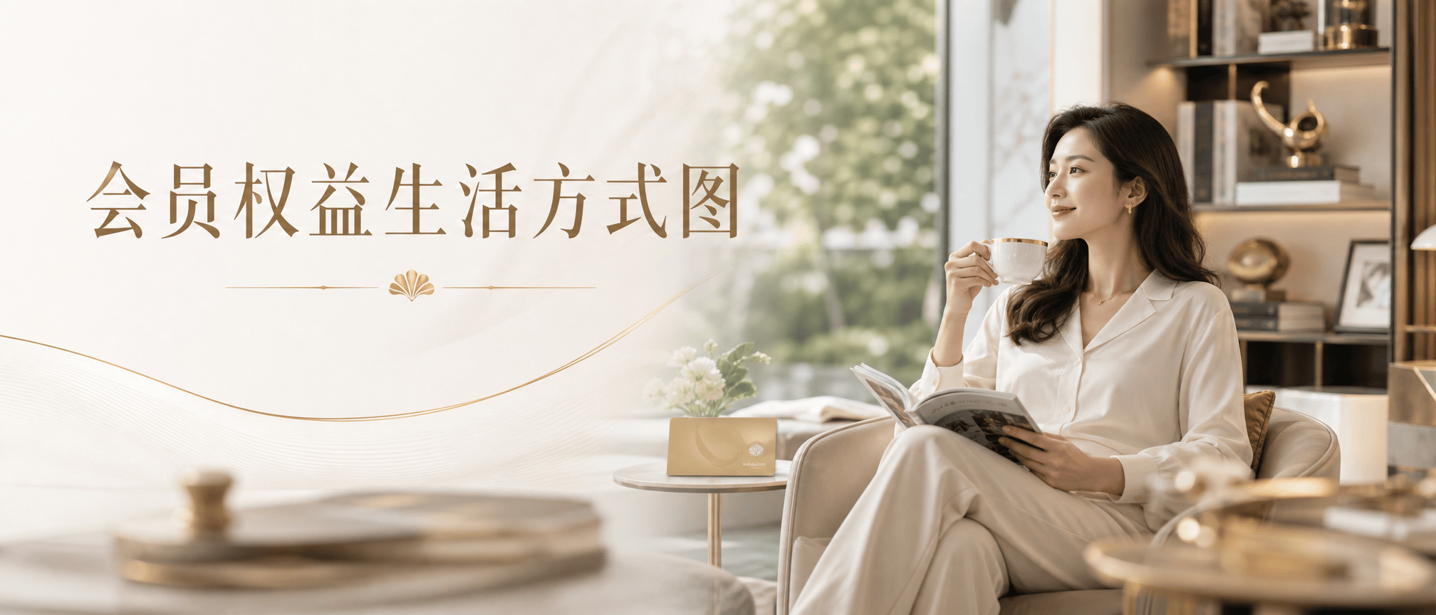 会员权益生活方式图