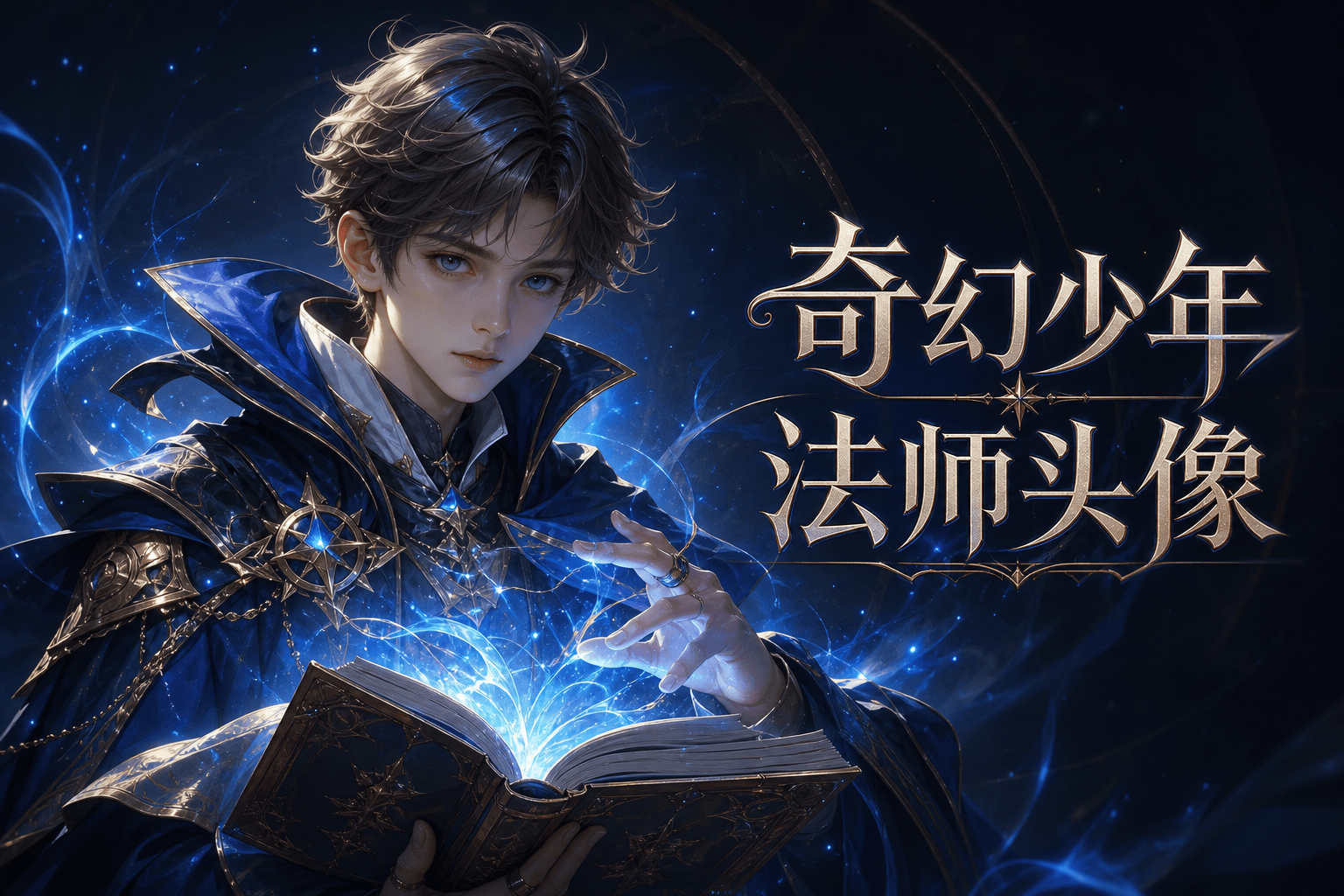 奇幻少年法师头像