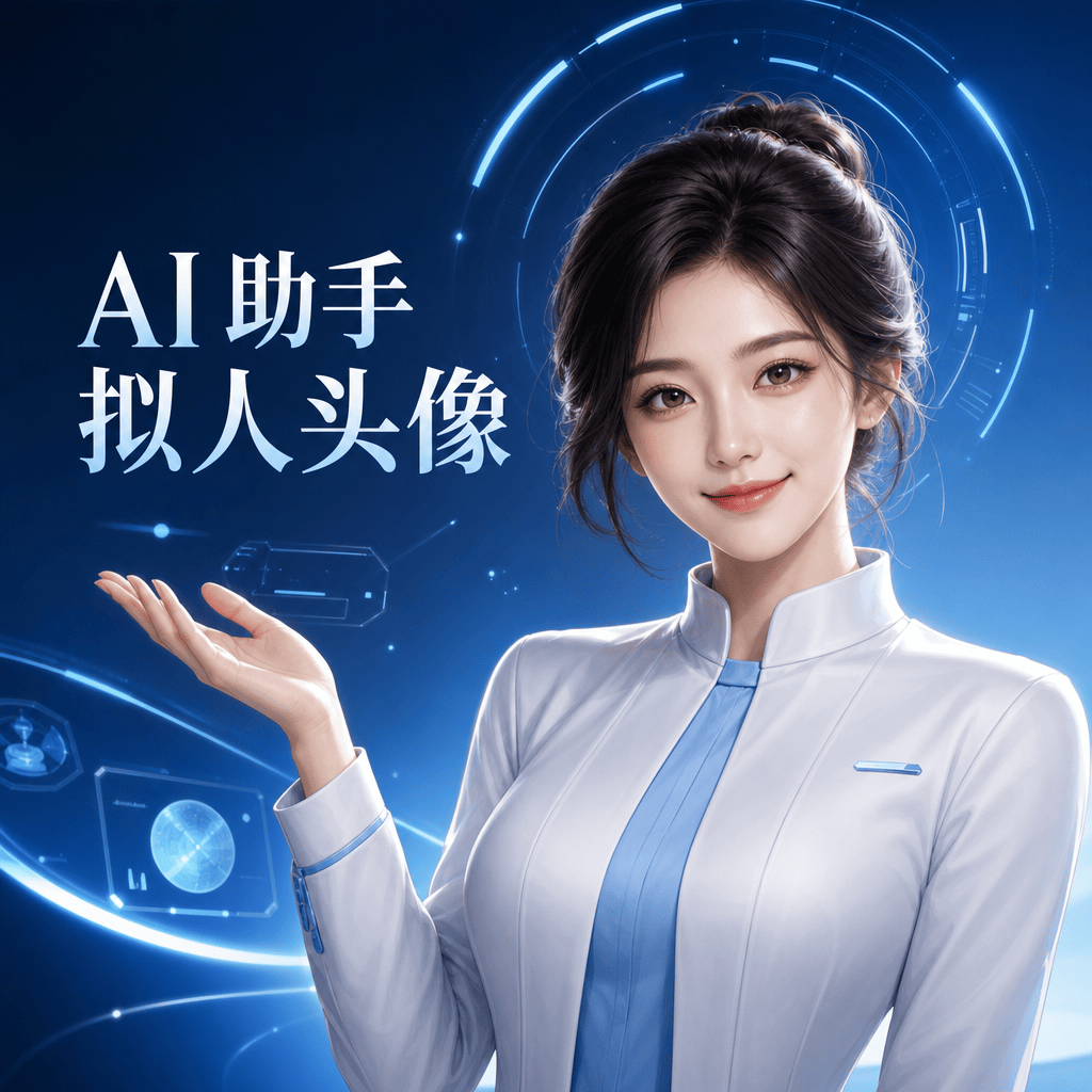 AI 助手拟人头像