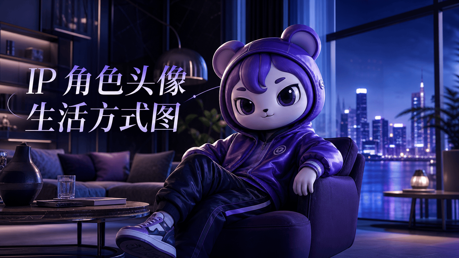 IP 角色头像生活方式图