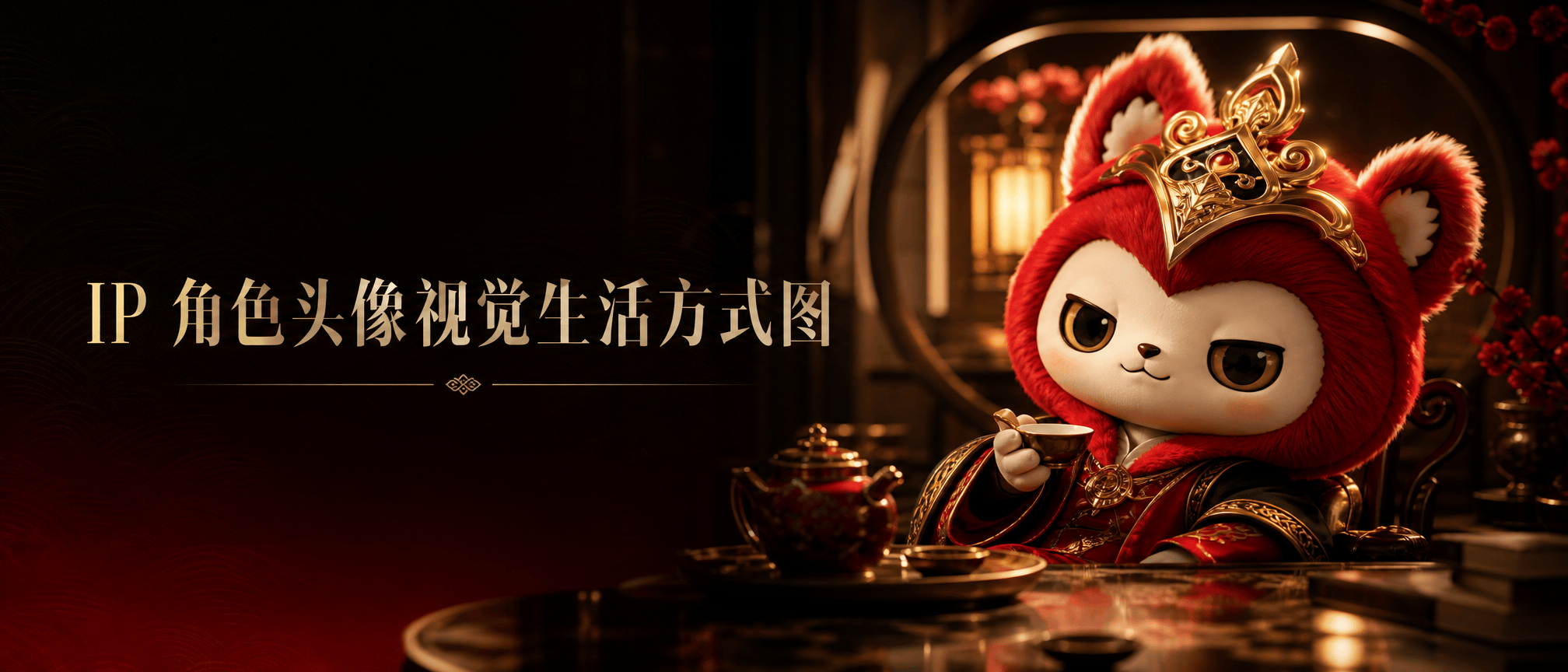 IP 角色头像视觉生活方式图