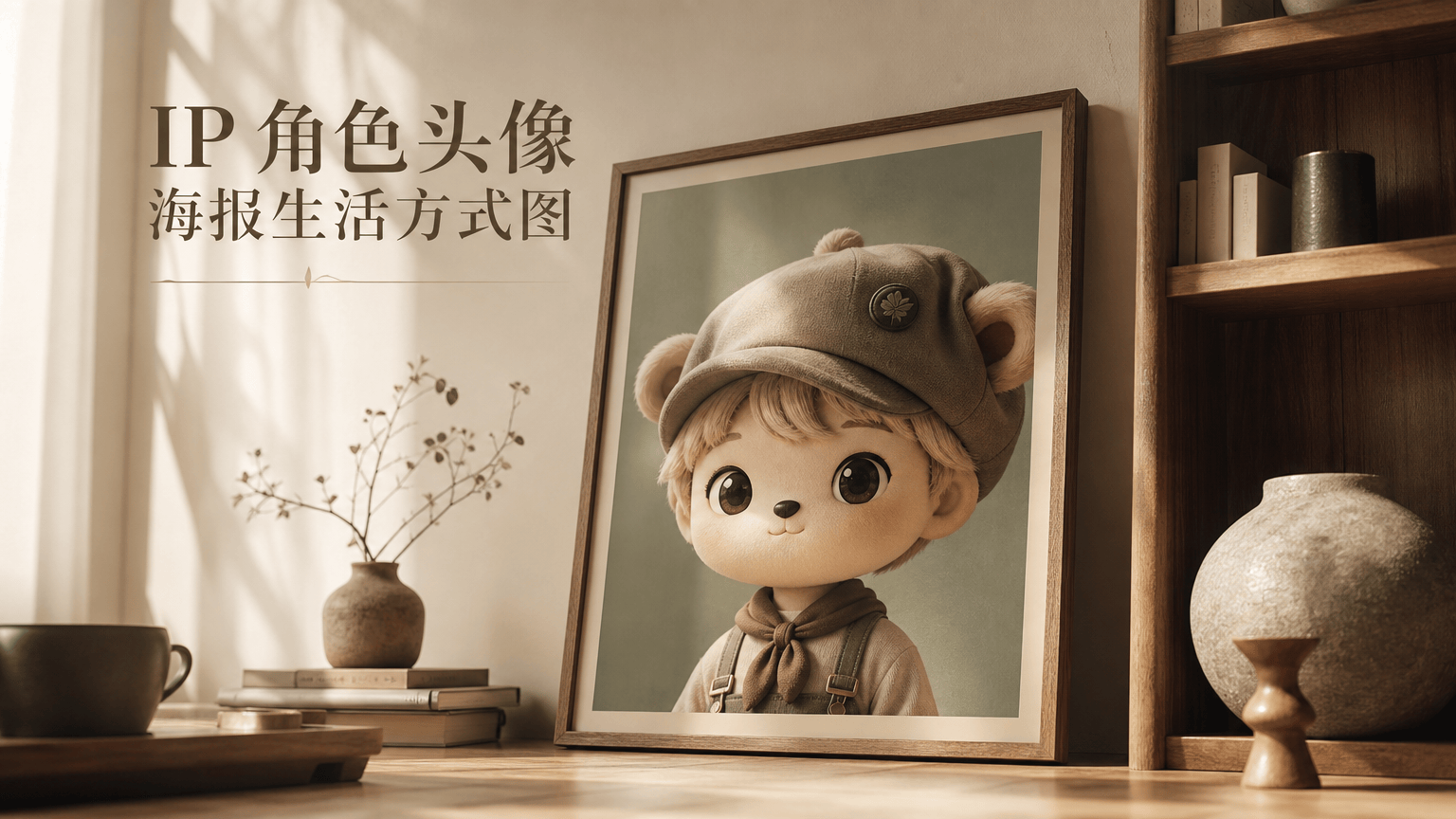 IP 角色头像海报生活方式图