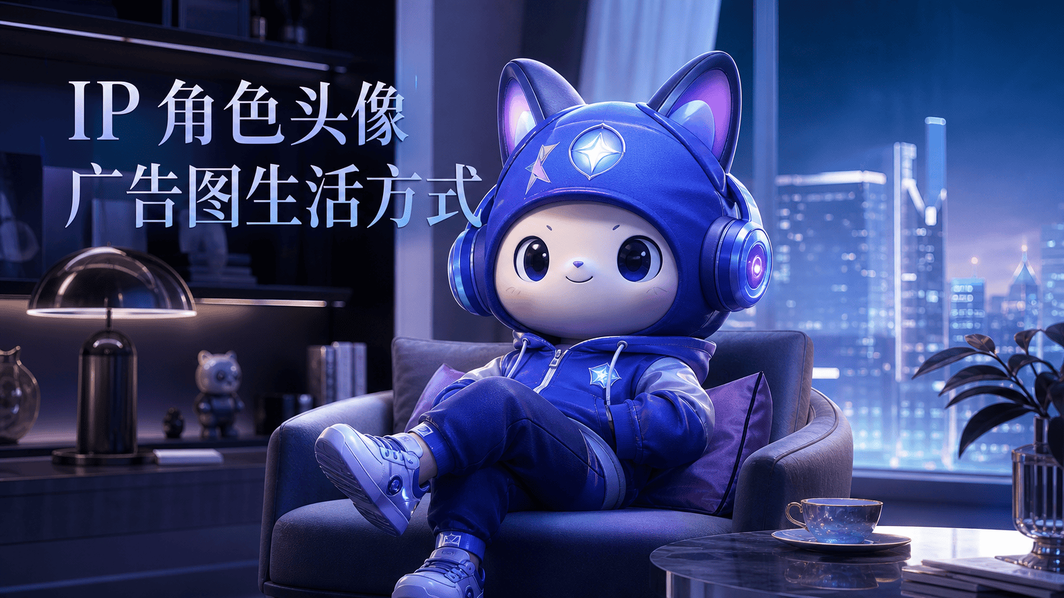 IP 角色头像广告图生活方式图