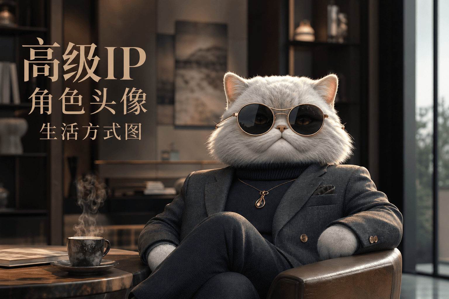 高级IP 角色头像生活方式图