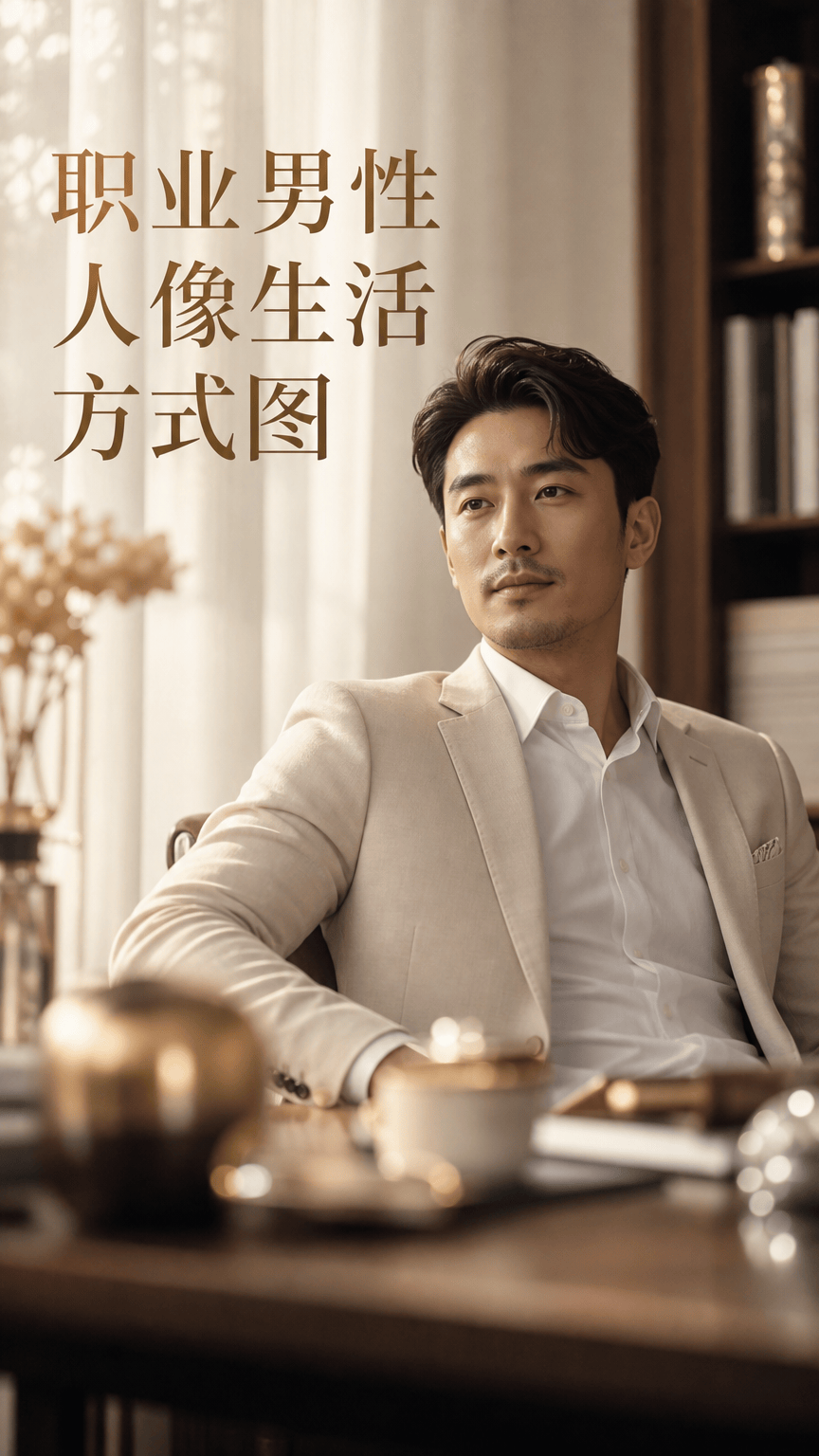 职业男性人像生活方式图