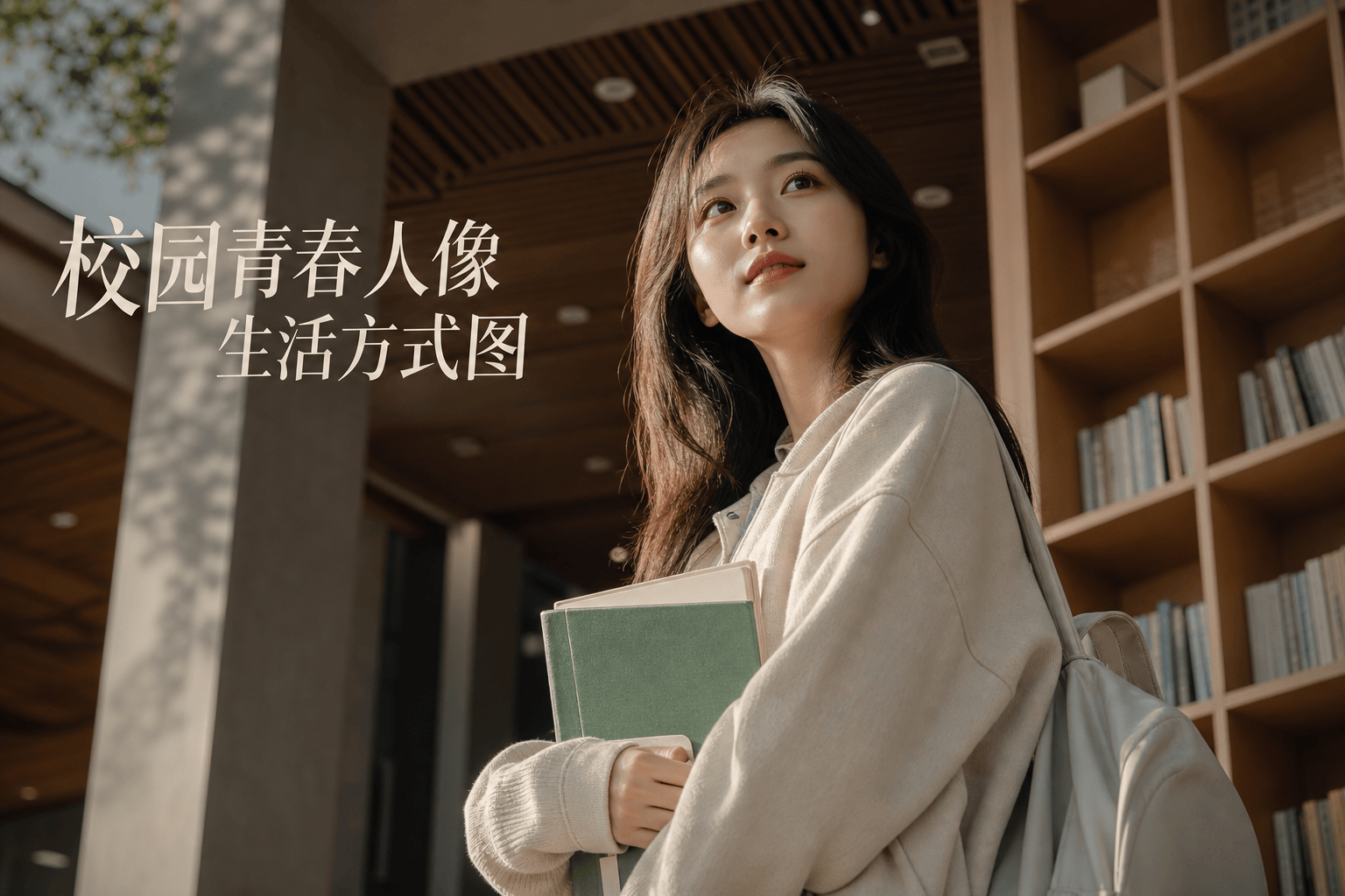 校园青春人像生活方式图