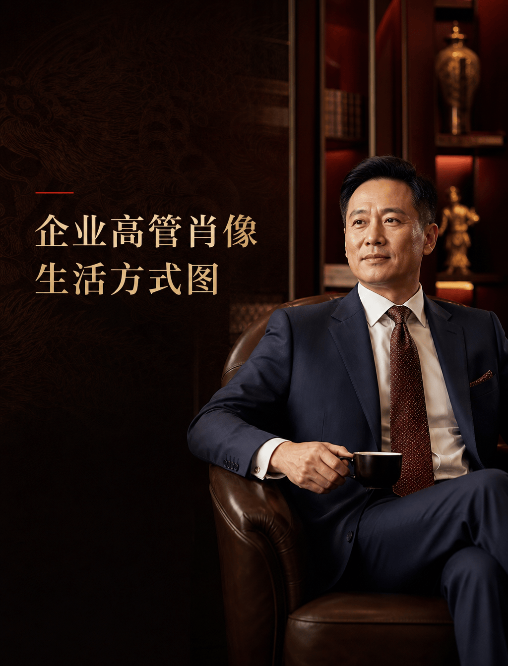 企业高管肖像生活方式图