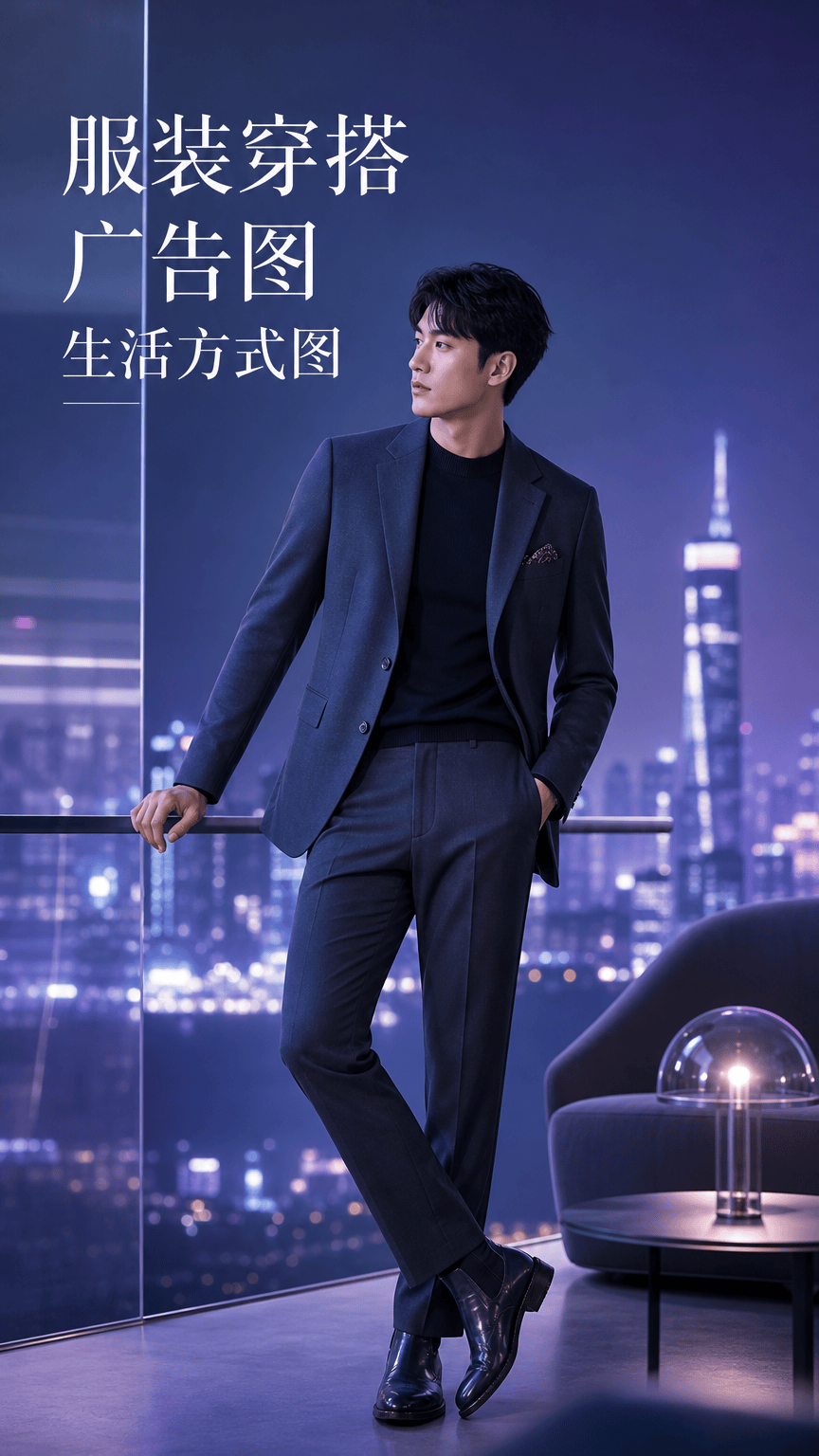 服装穿搭广告图生活方式图