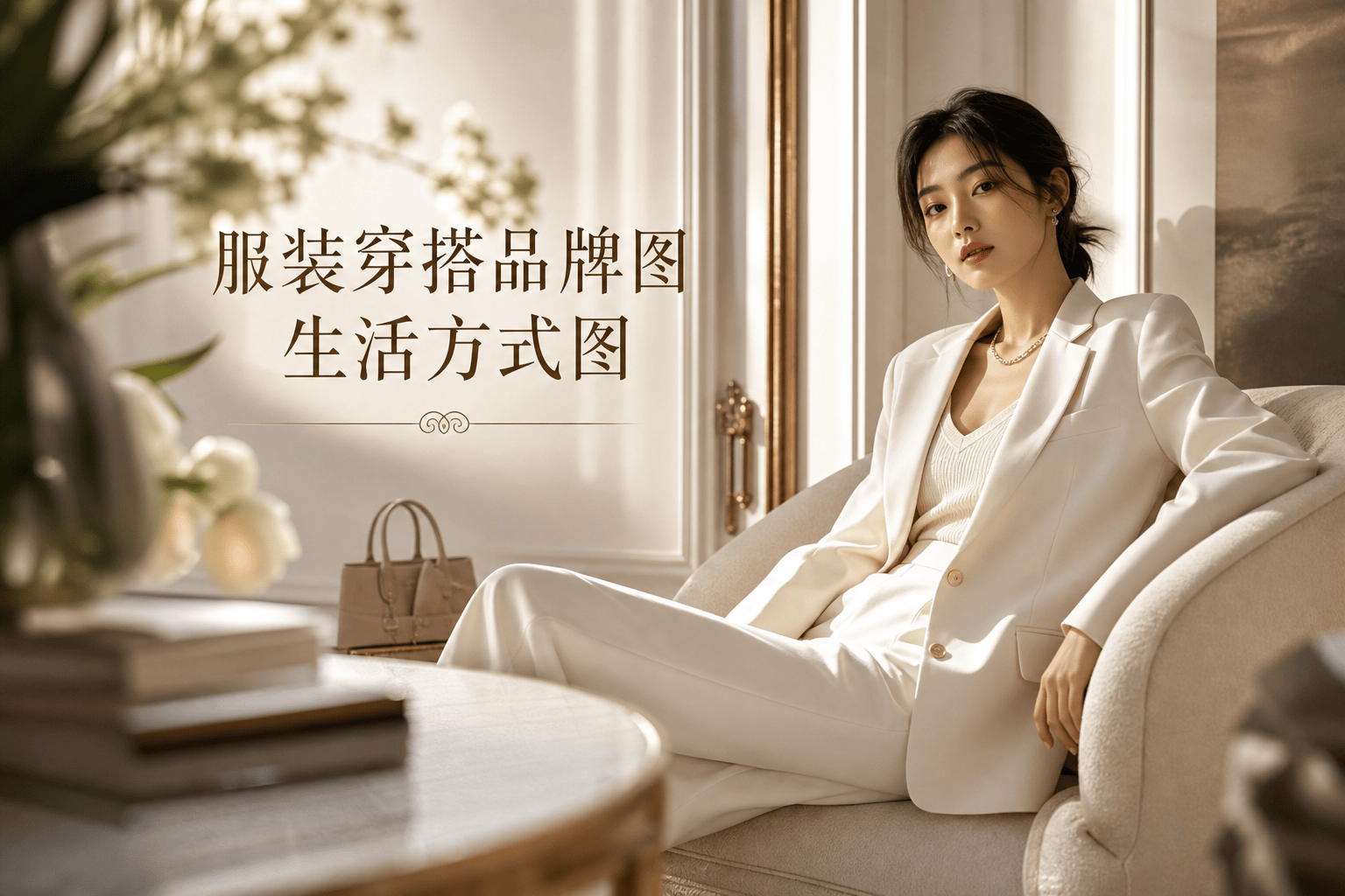 服装穿搭品牌图生活方式图