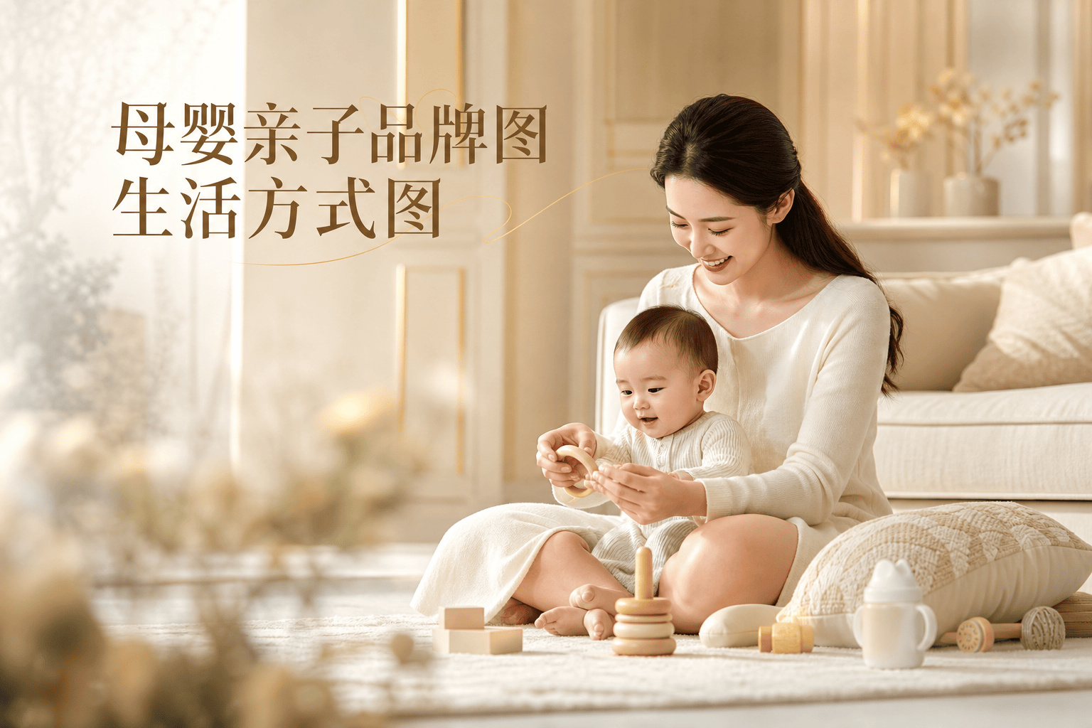 母婴亲子品牌图生活方式图