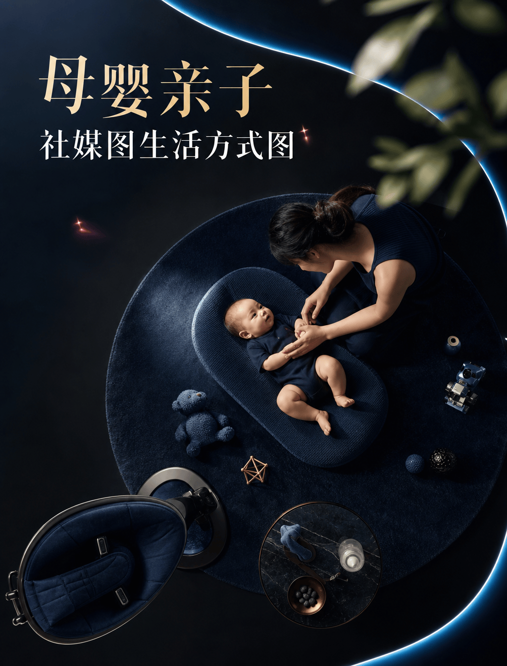 母婴亲子社媒图生活方式图