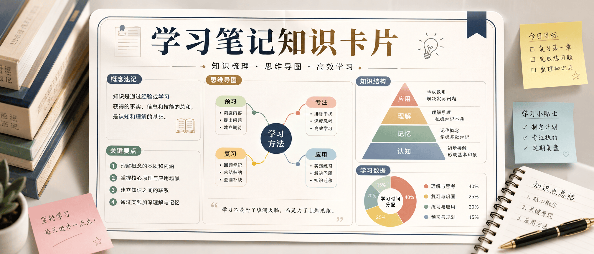 学习笔记知识卡片