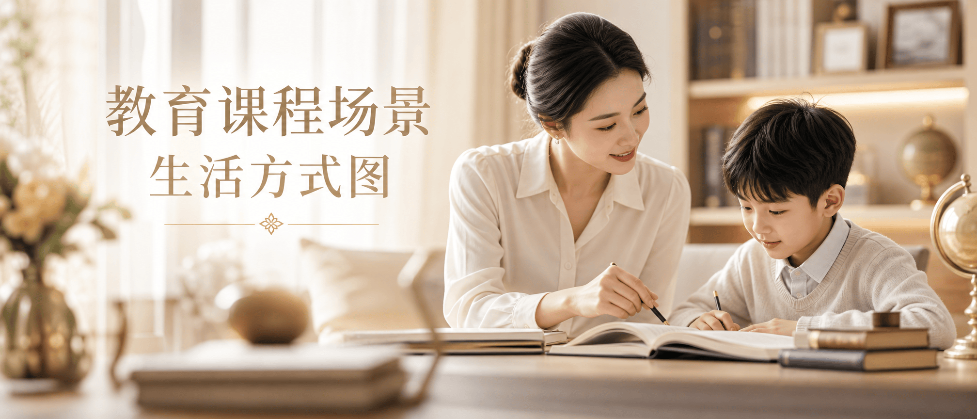 教育课程场景生活方式图