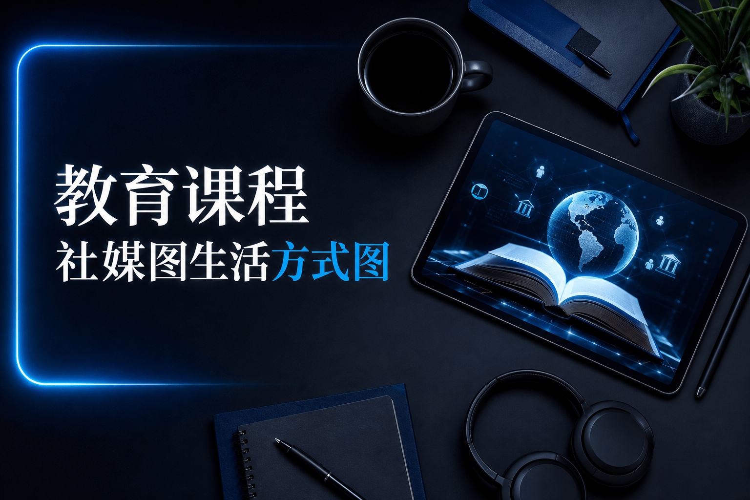 教育课程社媒图生活方式图