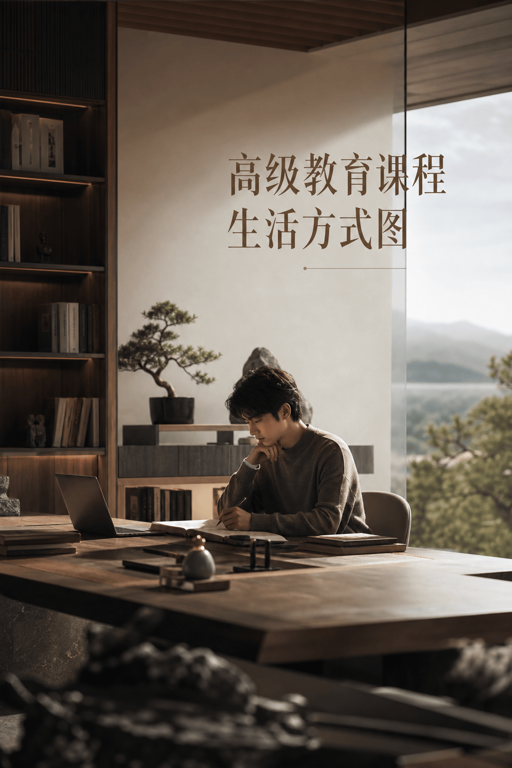 高级教育课程生活方式图